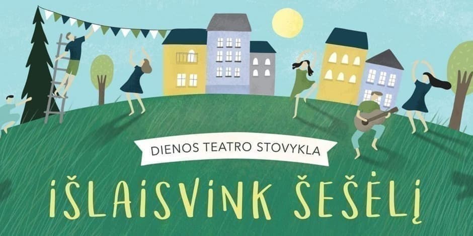 Dienos teatro stovykla "Išlaisvink šešėlį" Antakalnyje (8-10 m.) 4 Pamaina