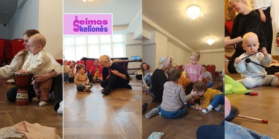 Muzikinė edukacija vaikams (nuo 6 mėn. iki 1,5 m.) | Kaunas 2026-05-22