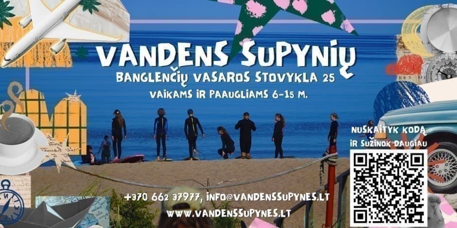 Banglenčių stovykla vaikams 25 | 07.28 - 08.01