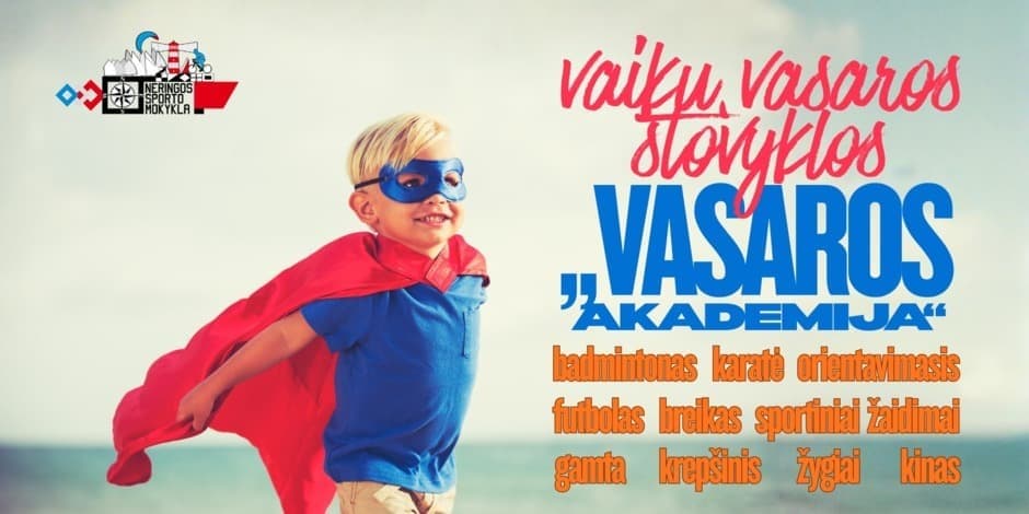 Neringos sporto mokyklos vasaros akademija