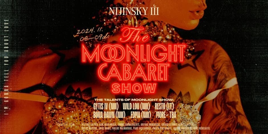 THE MOONLIGHT CABARET SHOW | Friday (11.08)