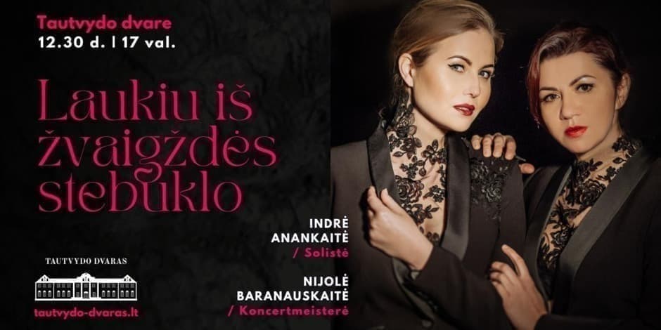 Koncertas „Laukiu iš žvaigždės stebuklo" Tautvydo dvare