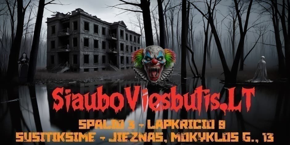 SiauboViesbutis Helovino nuotykių erdvė