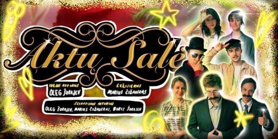 Komedija AKTŲ SALĖ. Išankstinė premjera + susitikimas su kūrėjais | 12.09