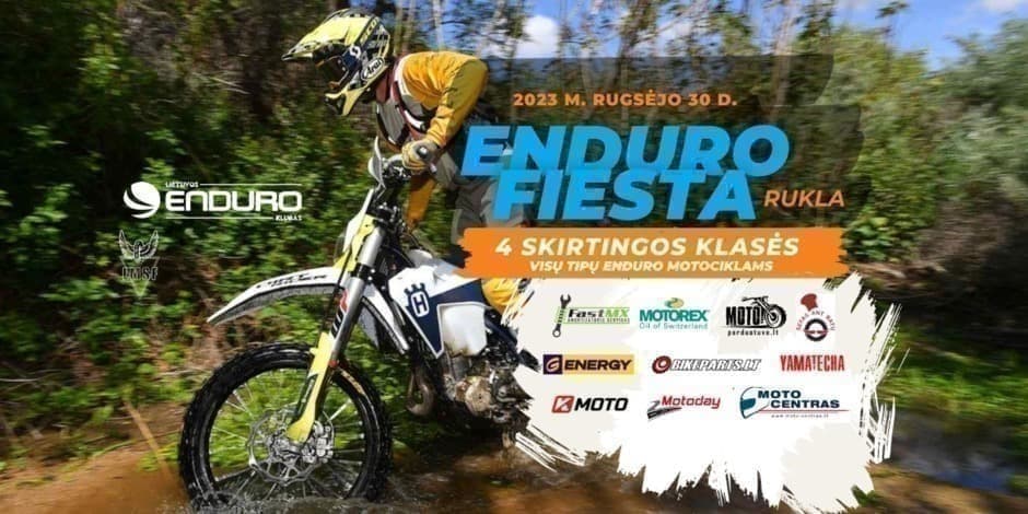 ENDURO FIESTA ruduo 2024 RUKLA