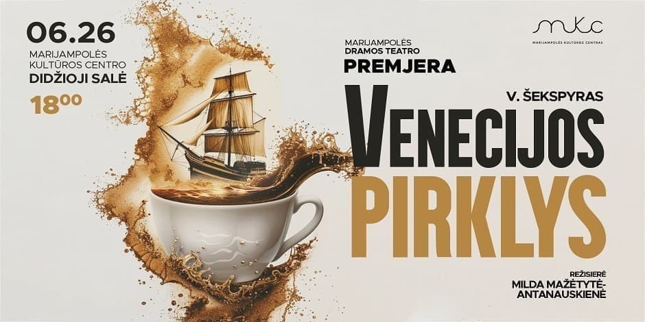 PREMJERA │ „VENECIJOS PIRKLYS“