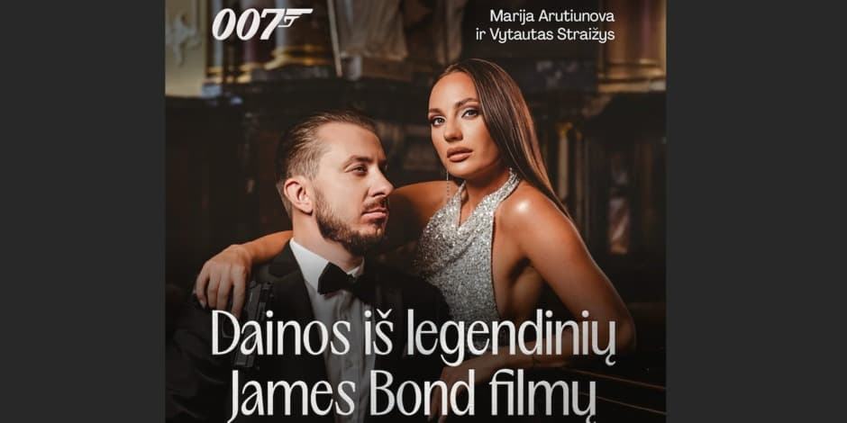 007-Dainos iš Legendinių James Bond filmų (Marija Arutiunova & Vytautas Straižys)