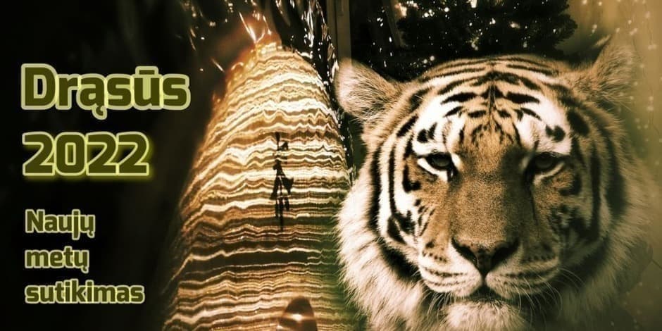 Naujų 2022 metų sutikimas. Veda Ramunė ir Vyrenijus.