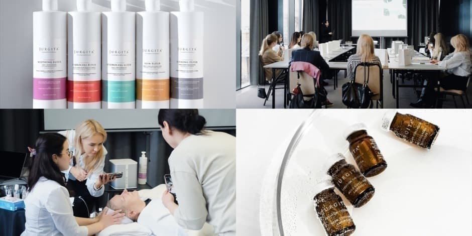 „Jurgita Cosmeceuticals“ seminaras grožio specialistams: "Perfect body" ir "Premium Collagen" procedūros