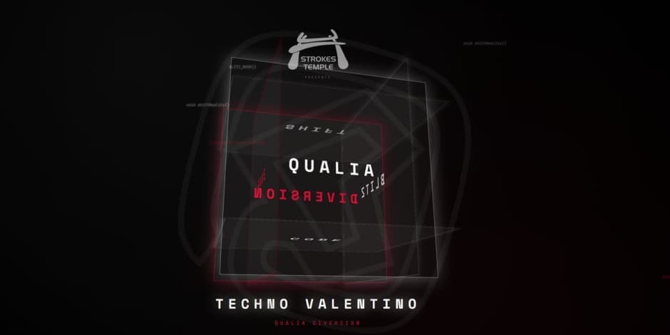 TECHNO VALENTINO x QUALIA DIVERSION x blitz rave experience