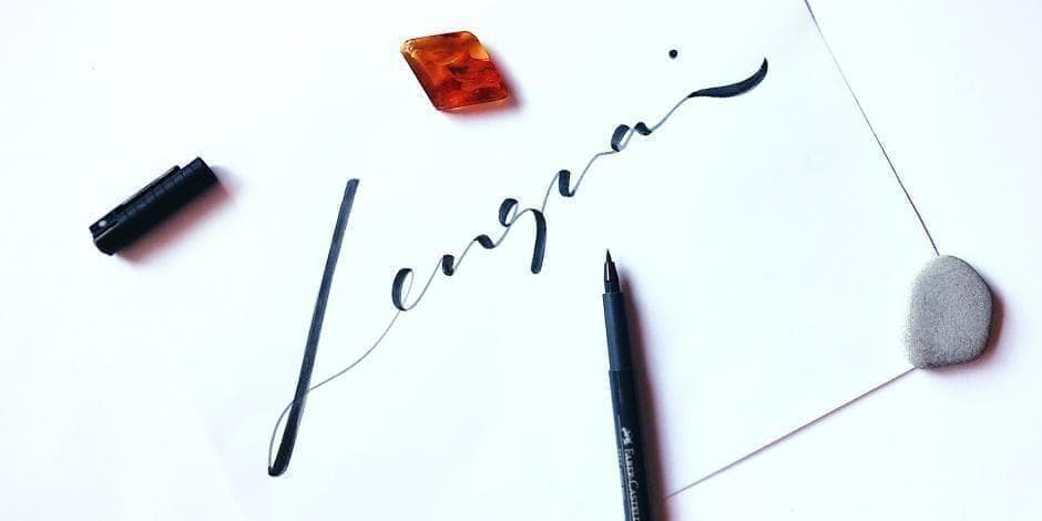 Lengvai | Leteringo / kaligrafijos dirbtuvės