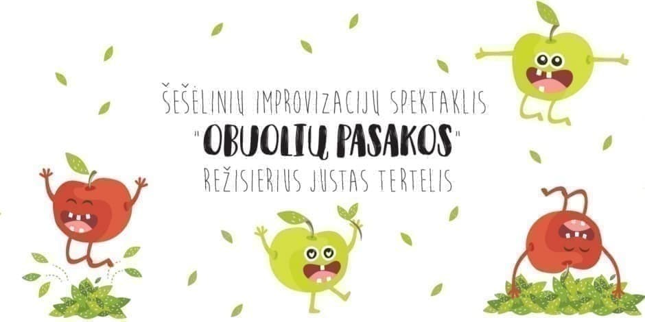 Spektaklis visai šeimai "Obuolių pasakos"