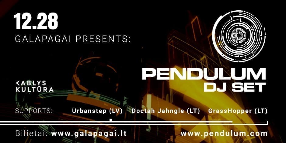 Galapagai Presents: PENDULUM DJ Set