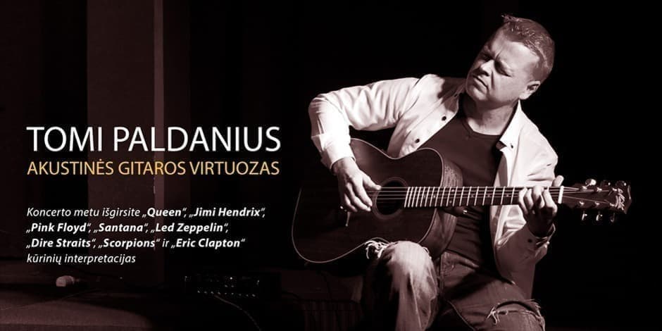 Tomi Paldanius - Akustinės gitaros virtuozas | Vilnius