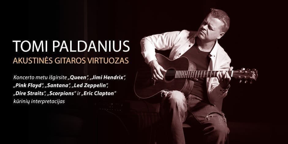 Tomi Paldanius - Akustinės gitaros virtuozas | Vilnius