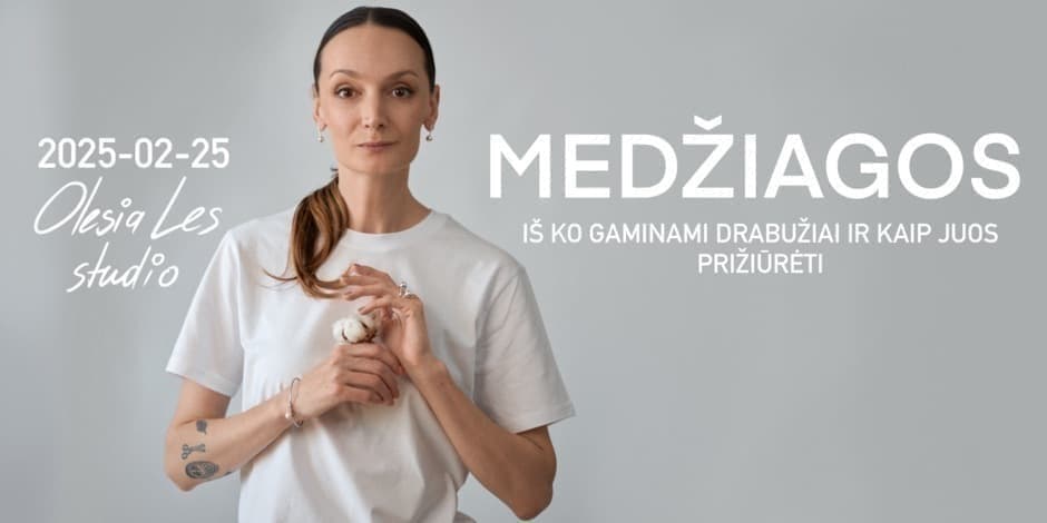 Laisvo formato paskaita "MEDŽIAGOS"