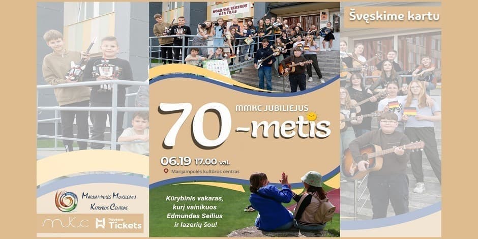 Moksleivių kūrybos centro 70-mečio šventė