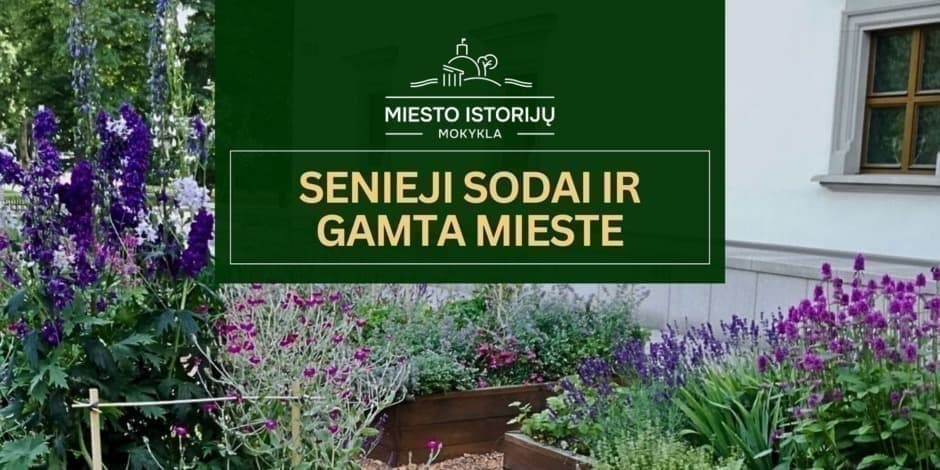 Senieji Vilniaus sodai:  vienuolių, karalienių ir miestelėnų | Gamtinė ekskursija
