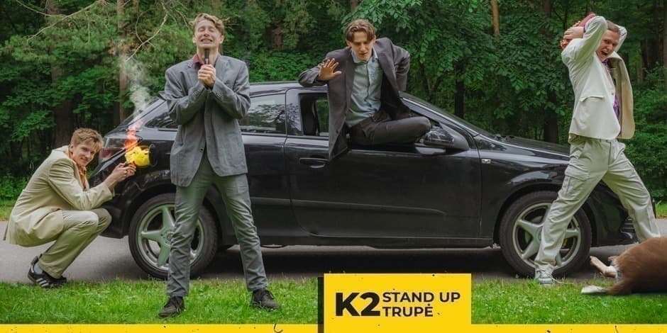 K2 Comedy - Už blaivų vairavimą! | Vilnius