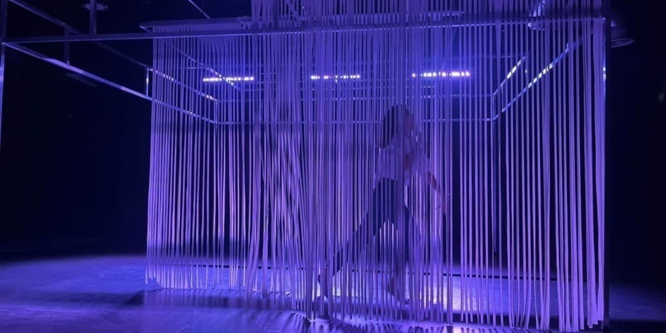 Šviesų ir garso instaliacija „Materijos“ SAUSIO 3 d.