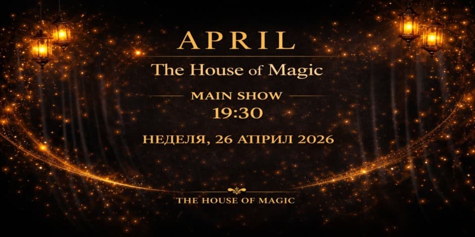 The House of Magic - Main Show 26 April