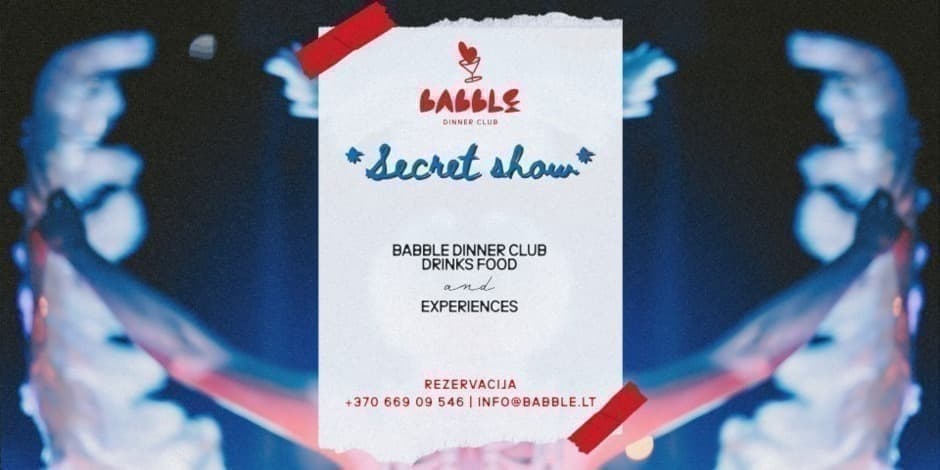 Babble Dinner Club | SECRET SHOW 05.01
