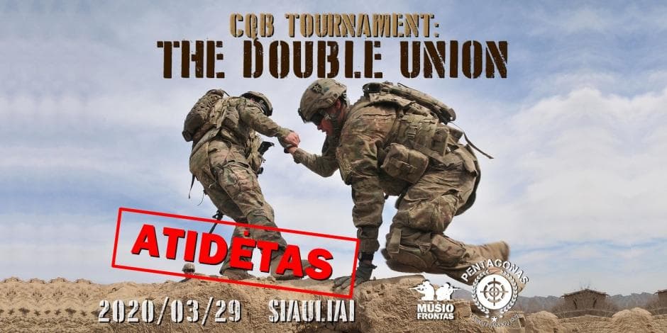CQB tournament: the Double union 2020 03 29 Šiauliai