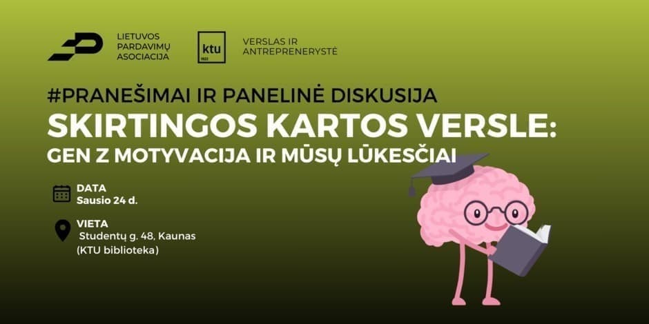 Skirtingos kartos versle: GEN Z motyvacija ir mūsų lūkesčiai