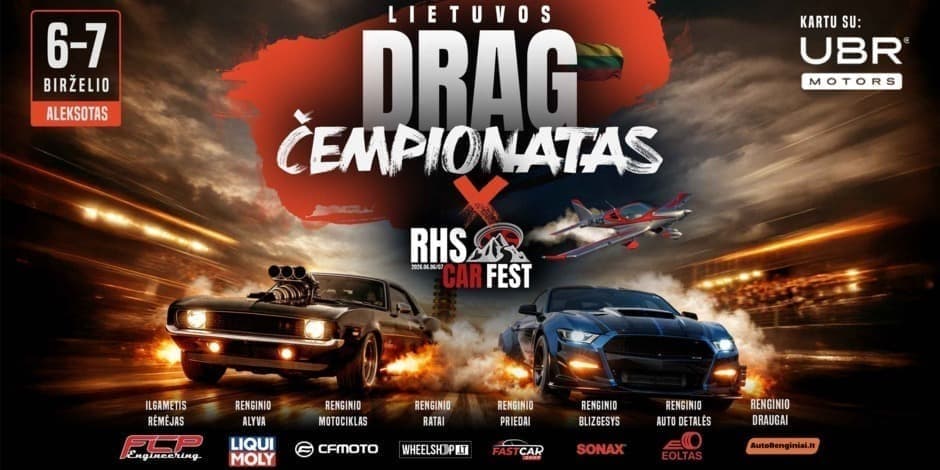 Lietuvos Automobilių ir Motociklų Drag Čempionatas Kaune