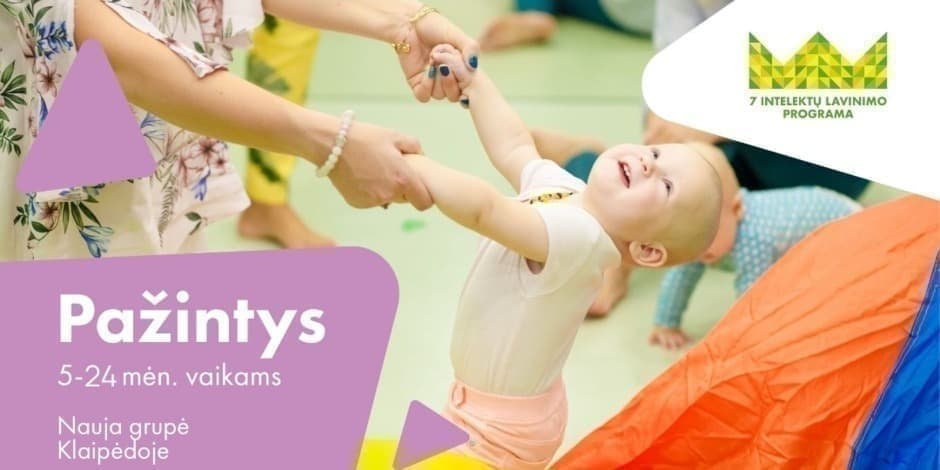 7 intelektų lavinimo programa PAŽINTYS Klaipėdoje