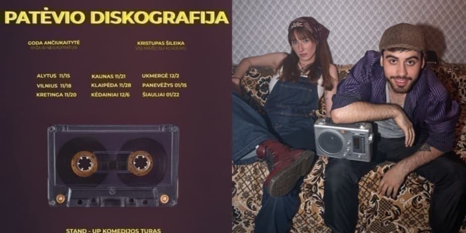 PATĖVIO DISKOGRAFIJA | Stand Up Pasirodymas | VILNIUS