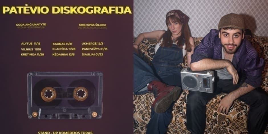 PATĖVIO DISKOGRAFIJA | Stand Up Pasirodymas | VILNIUS