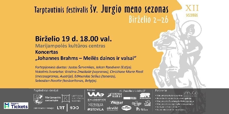 Johannes Brahms - Meilės dainos ir valsai