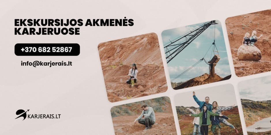 Ekskursija Akmenės karjeruose 07.19 (10:00 su Justu)