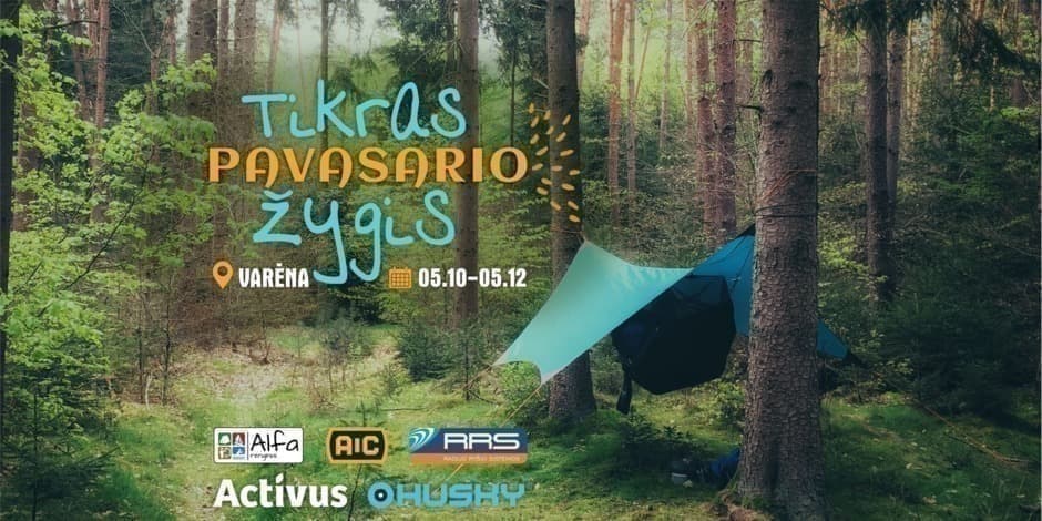 Tikras pavasario žygis │gegužė'24