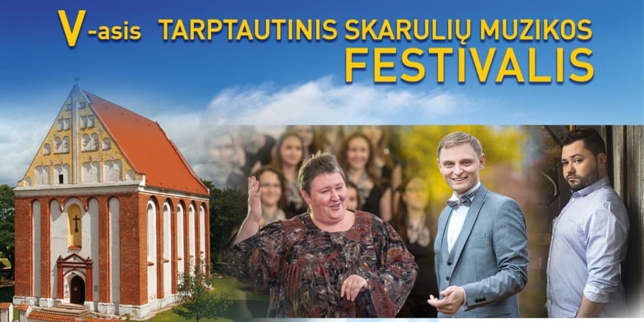 Skarulių muzikos festivalis/ L. Mikalauskas, R. Karpis, D. Beinarytė ir jaunimo orkestras