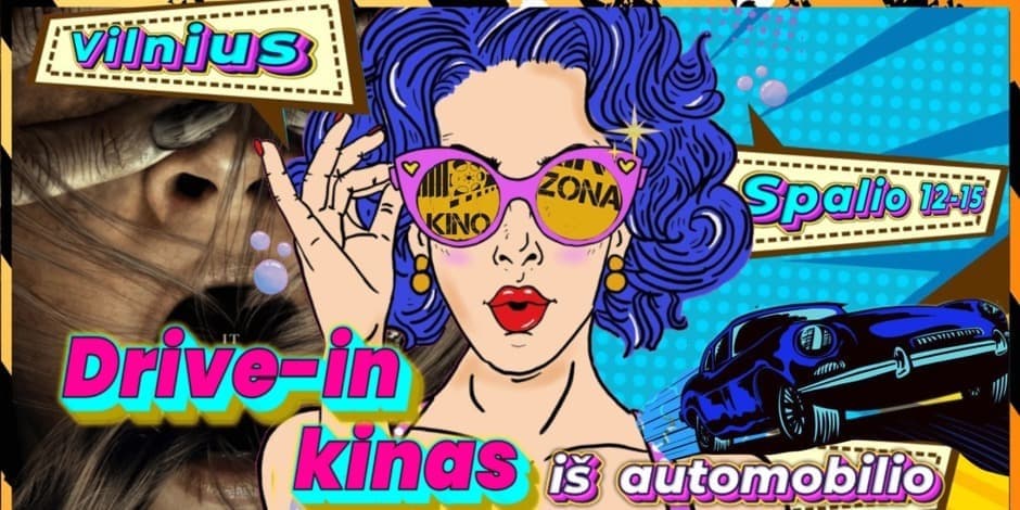 Kinas iš automobilio Vilniuje | siaubo filmas  "Velnio šviesa"