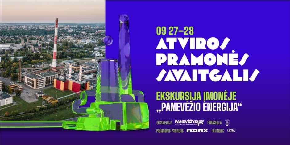 ATVIROS PRAMONĖS SAVAITGALIS 2024 ekskursija įmonėje „Panevėžio energija“