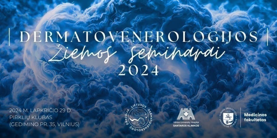 Dermatovenerologijos žiemos seminarai 2024