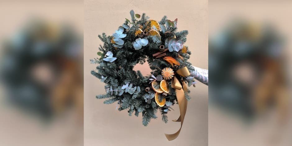 Kalėdinio vainiko dirbtuvės