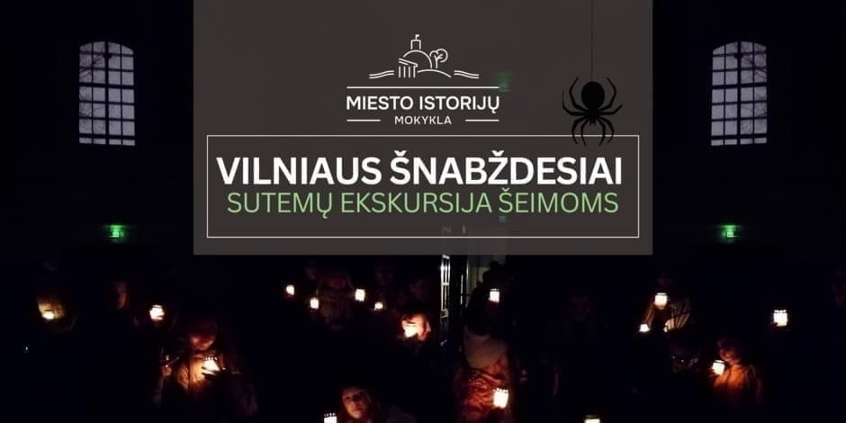Vilniaus šnabždesiai: sutemų ekskursija šeimoms Vilniuje