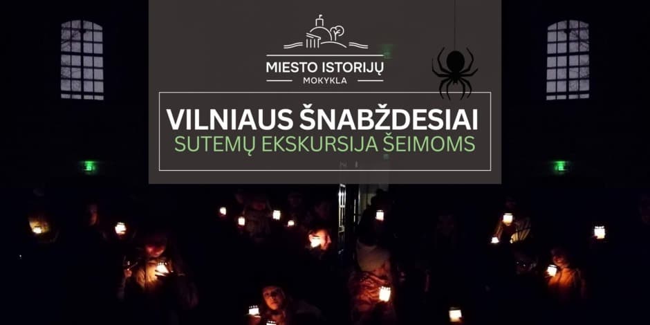 Vilniaus šnabždesiai: sutemų ekskursija šeimoms Vilniuje