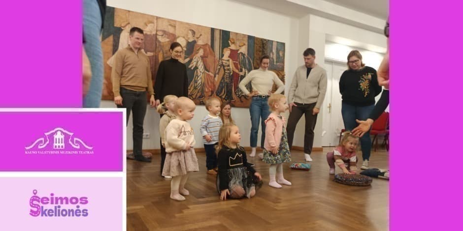 Muzikinė edukacija vaikams (nuo 1,5 m. iki 4 m.) |  Kaunas 2026.05.17