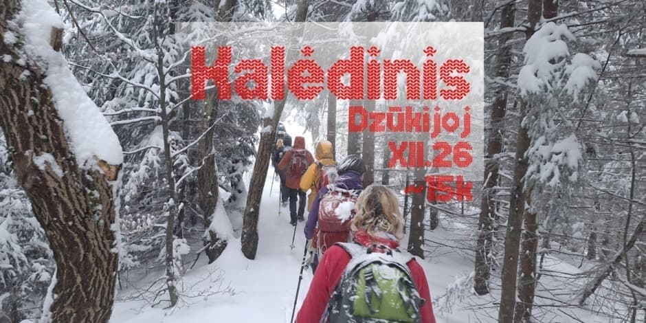 Kalėdinis žygis Dzūkijoj