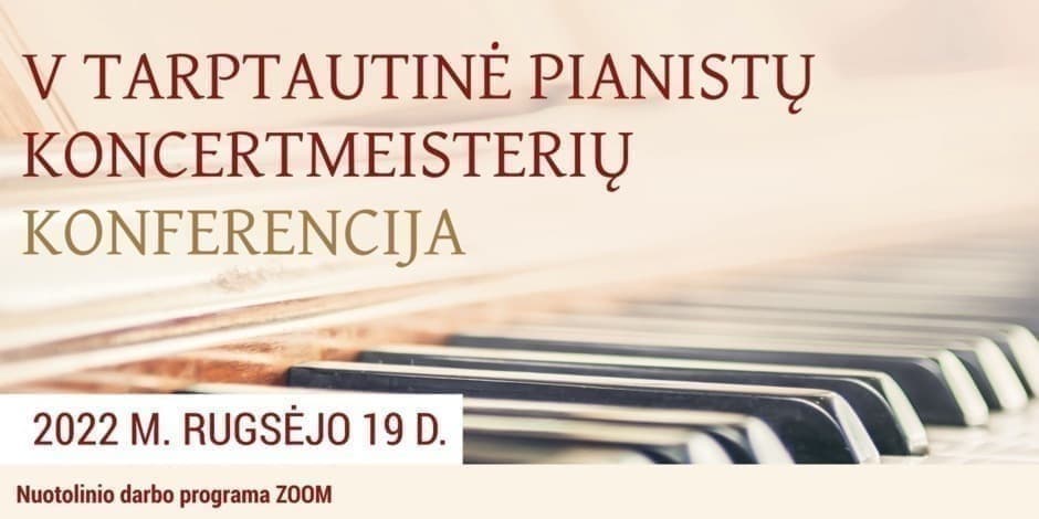 V tarptautinė pianistų koncertmeisterių konferencija