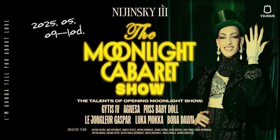 THE MOONLIGHT CABARET SHOW | Saturday (05.10)