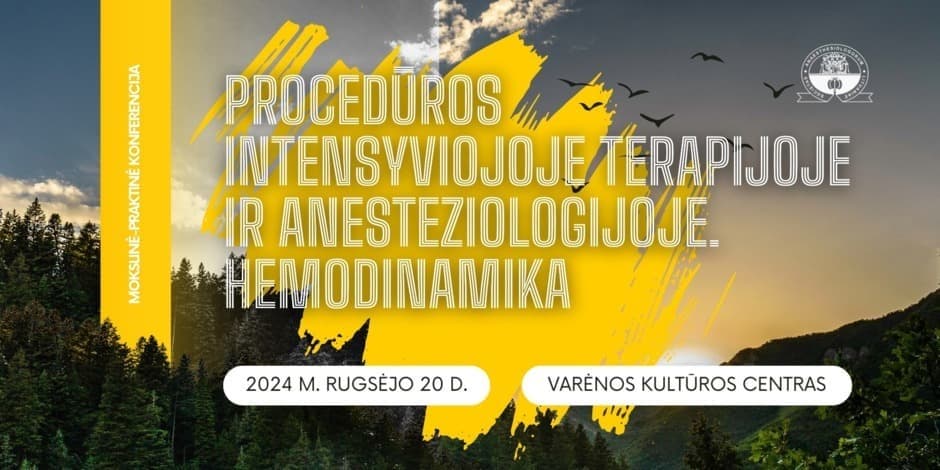 Procedūros intensyviojoje terapijoje ir anesteziologijoje. Hemodinamika