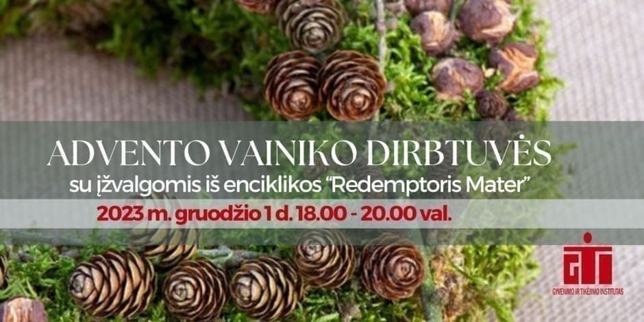 ADVENTO VAINIKO dirbtuvės