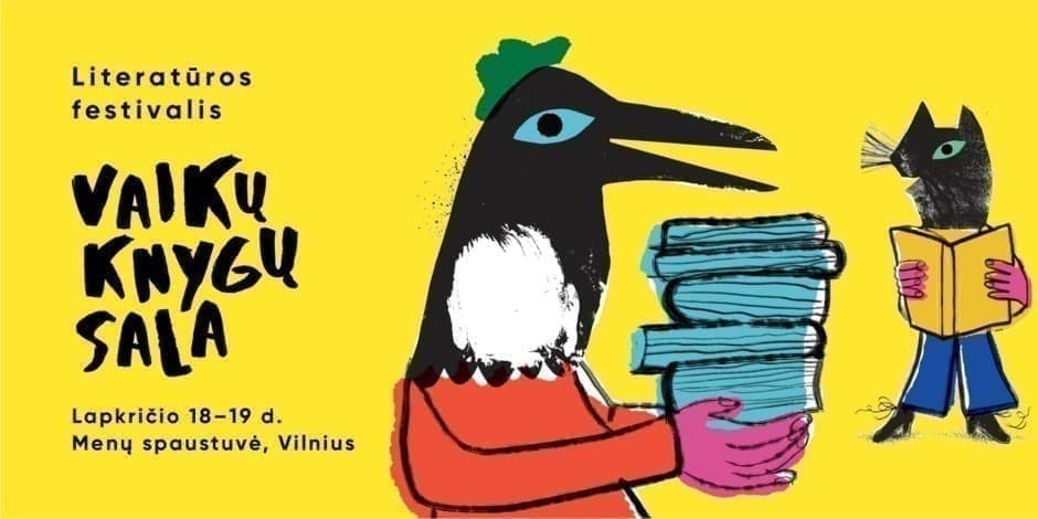 Vaikų knygų sala. Nemokamas bilietas