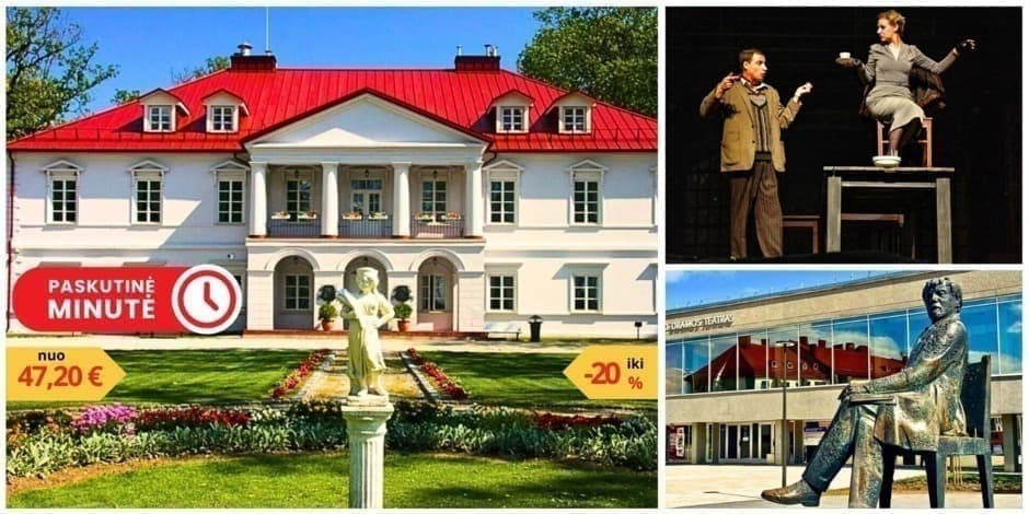 Registracija į kelionę - Valentino diena Panevėžyje: spektaklis J. Miltinio dramos teatre, gardūs desertai ir Bistrampolio dvaro istorijos (autobusas nr.1 iš Vilniaus, Kauno ir Kėdainių) /REGISTRACIJA PATVIRTINAMA PO APMOKĖJIMO